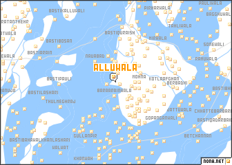 map of Allūwāla