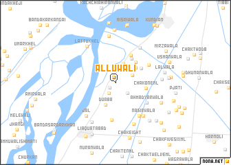 map of Allūwāli