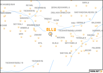 map of Āllū