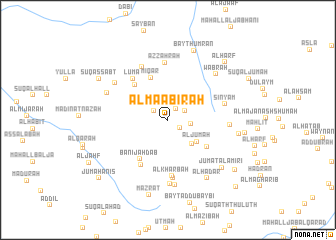 map of Al Ma‘ábirah