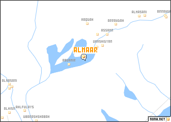 map of Al Ma‘ar