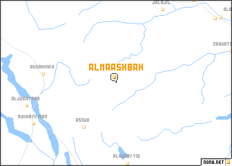 map of Al Ma‘ashbah