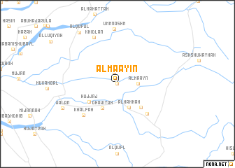 map of Al Ma‘āyin