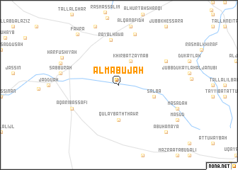 map of Al Mab‘ūjah