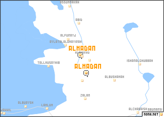 map of Al Ma‘dān