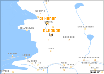 map of AlMa‘dān