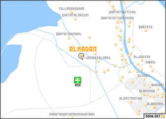 map of Al Ma‘dān