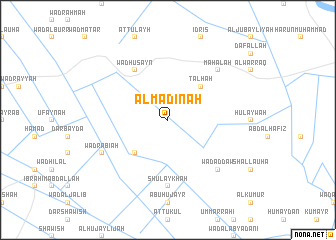 map of Al Madīnah