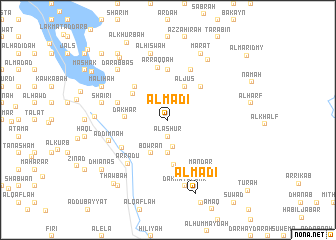 map of Al Ma‘dī