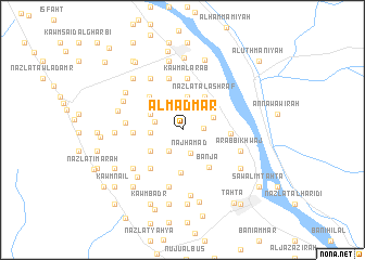 map of Al Madmar