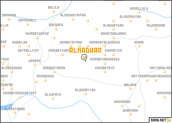 map of Al Madwar