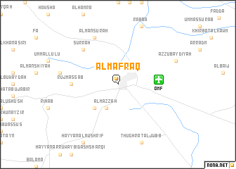 map of Al Mafraq