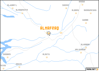 map of Al Mafraq