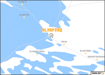map of Al Mafraq