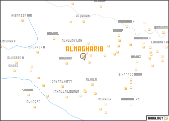 map of Al Maghārib