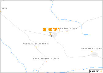 map of Almagro