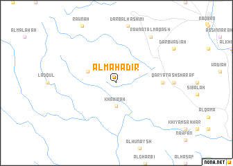 map of Al Mahādir