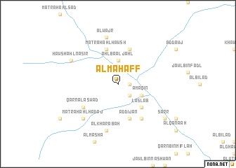 map of Al Maḩaff