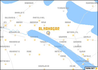 map of Al Mahagar