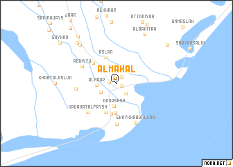 map of Al Mahal