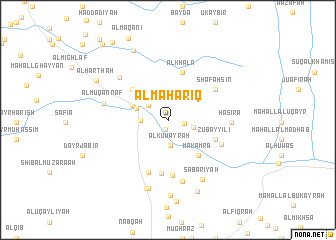 map of Al Maḩāriq