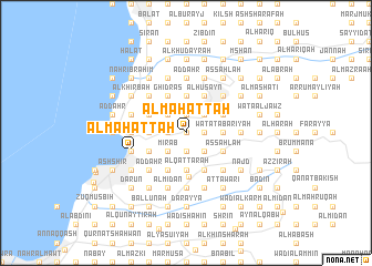 map of Al Maḩaţţah