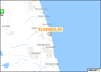 map of Al Mahbūlah