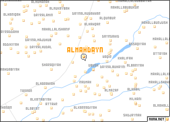 map of Al Mahdayn