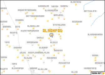 map of Al Maḩfad