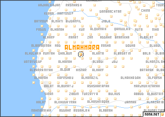 map of Al Maḩmarā