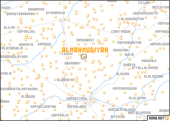 map of Al Maḩmūdīyah