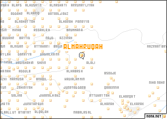 map of Al Maḩrūqah