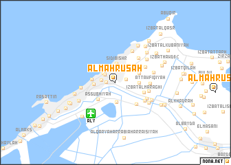 map of Al Maḩrūsah