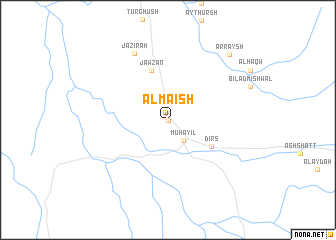 map of Al Maʼish