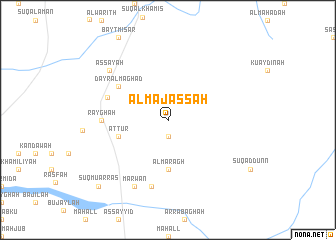 map of Al Majassah