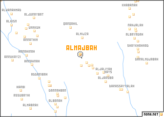 map of Al Majbah