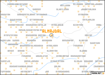 map of Al Majdal