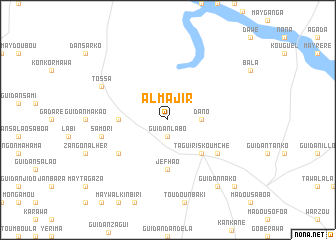 map of Almajir