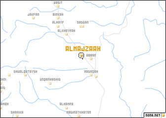 map of Al Majza‘ah