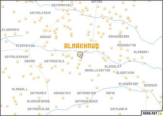 map of Al Makhnūq