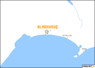 map of Al Makhnūq