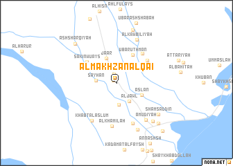 map of Al Makhzan al Qā‘ī