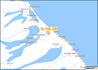 map of Al Mal‘ab