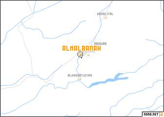 map of Al Malbanah