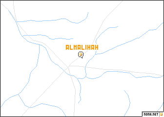 map of Al Māliḩah