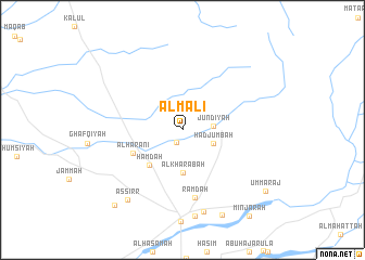 map of Al Mālī