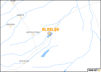 map of Al Malqāʼ