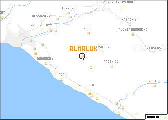 map of (( Almaluk ))