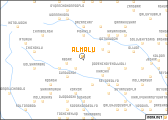 map of Ālmālū