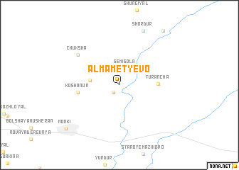 map of Almamet\